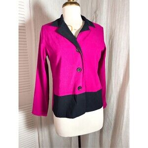 NY Collection Petite Blazer Petite S 90's Vintage Statement Piece Jacket